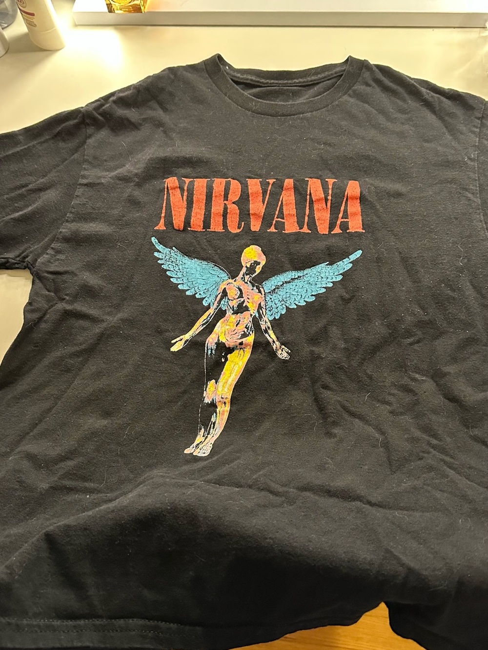 Black Nirvana Band T-Shirt